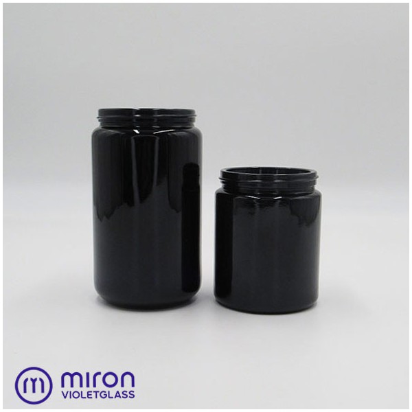 Gamme pot forme haute verre violet MIRON