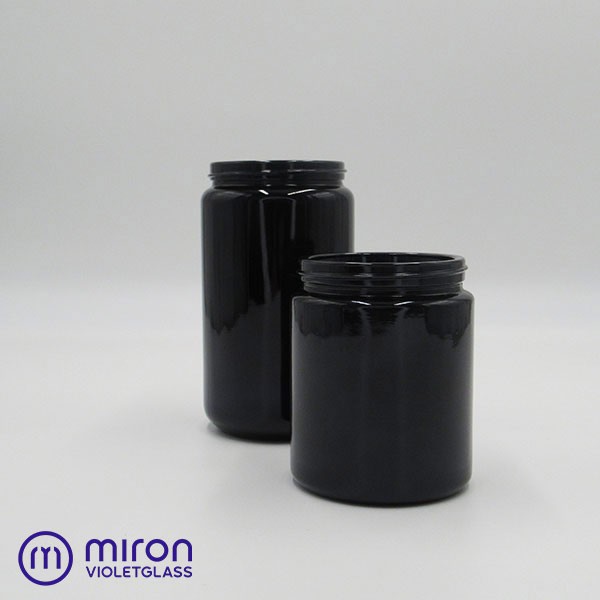 Gamme pot forme haute verre violet MIRON