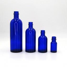 gamme fleur d'oranger verre bleu