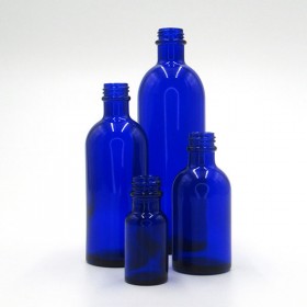 gamme fleur d'oranger verre bleu