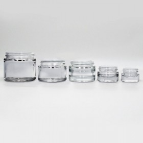 Gamme pot Cléa verre transparent