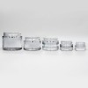 Gamme pot Cléa verre transparent
