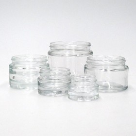 Gamme pot Cléa verre transparent