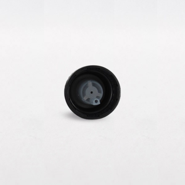 Compte-goutte noir strié DIN18 avec insert standard